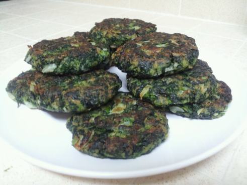 spinach-patties